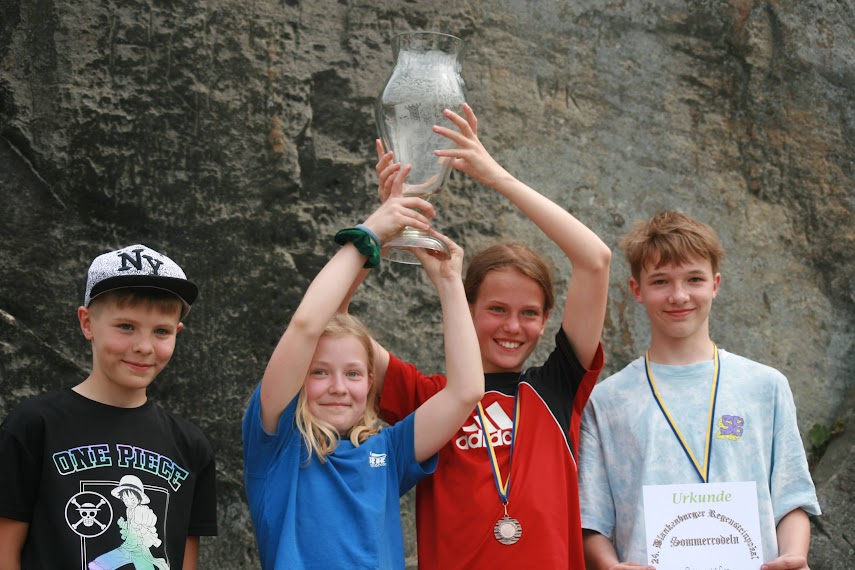 Die Sachsen mit dem Regensteinpokal