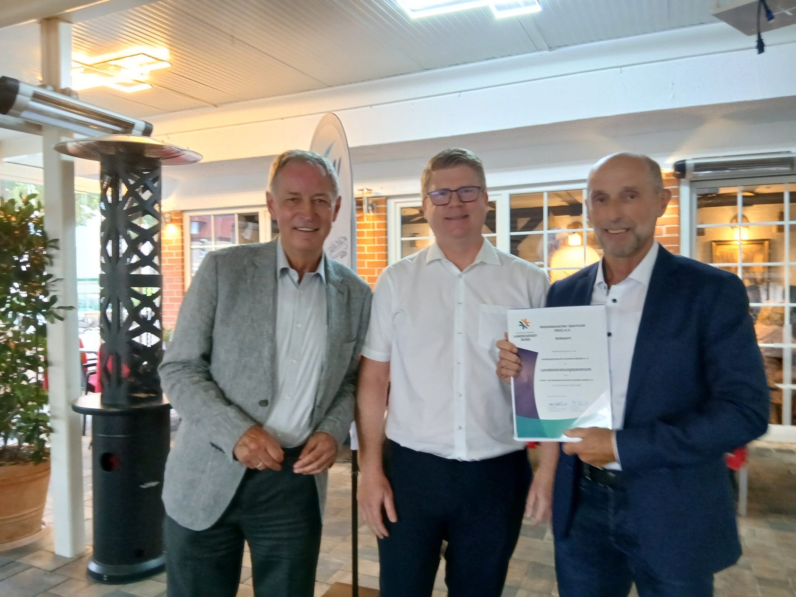 Dr. Ronald Brachmann, Tobias Knoch (LSB), Thomas Schneider (MSC)